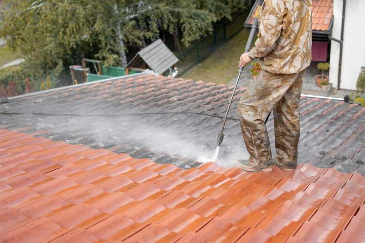 Démoussage de toiture Vermelles